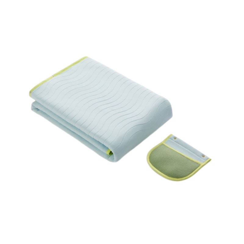 躺岛 睡感升级款即刻凉感凉席 【绑带款】 180cmx200cm 晴空蓝+青瓷绿（单位：张）