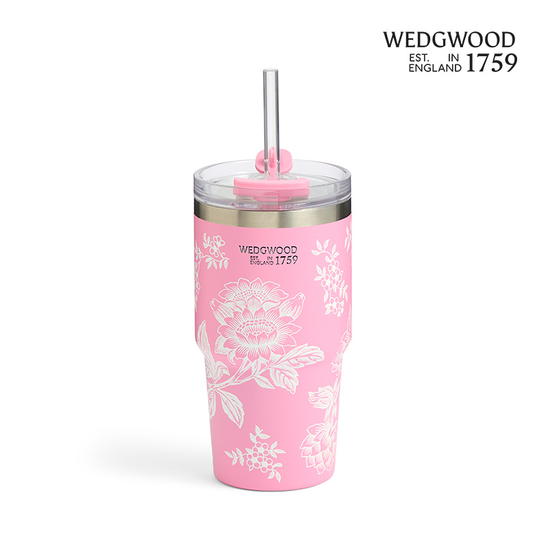 WEDGWOOD 漫游美境吸管杯 粉色 1078326 592毫升 粉色（单位：个）