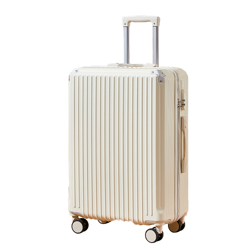 蕉众 多功能拉杆箱 L-MLK002 杯架+USB 24寸 白色（单位：个）