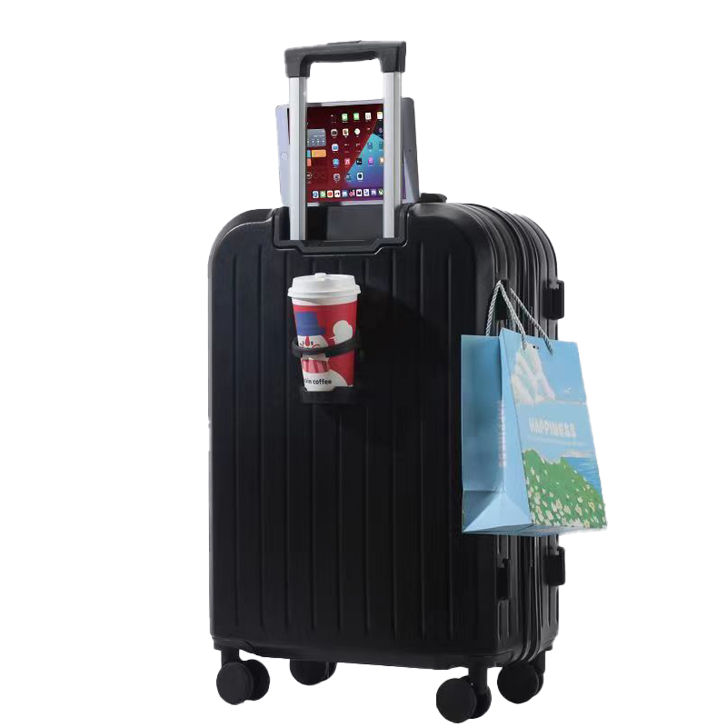 蕉众 多功能拉杆箱 L-MLF001 杯架 20寸 黑色（单位：个）