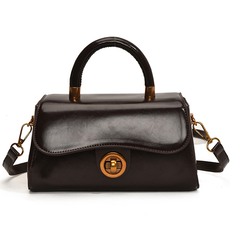 ClousKrause 手提斜挎包 8102160002 22*7*12cm 咖啡色（单位：个）