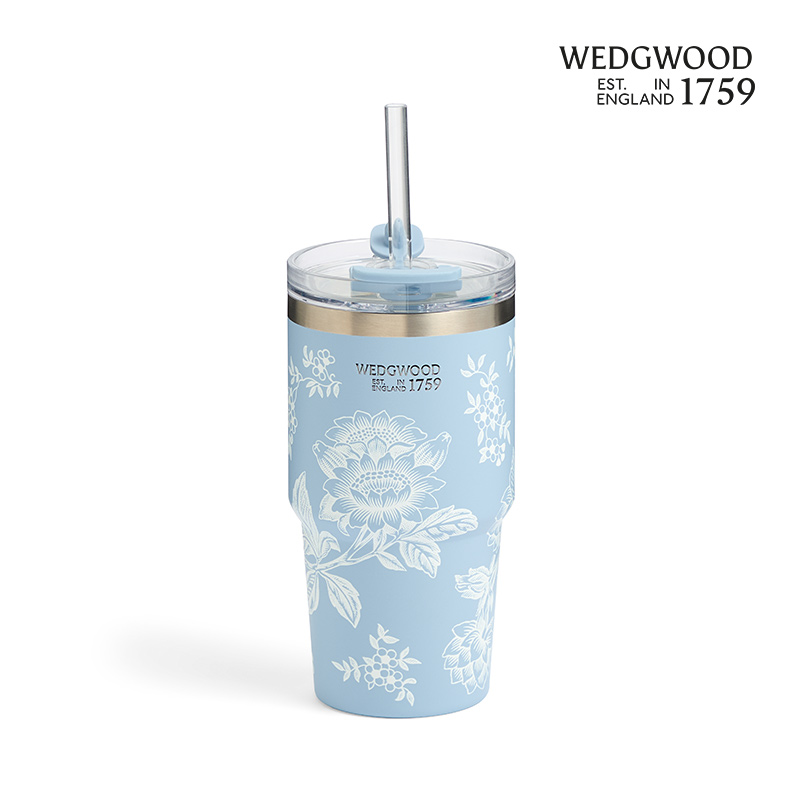 WEDGWOOD 漫游美境吸管杯 蓝色 1078327 592毫升 蓝色（单位：个）