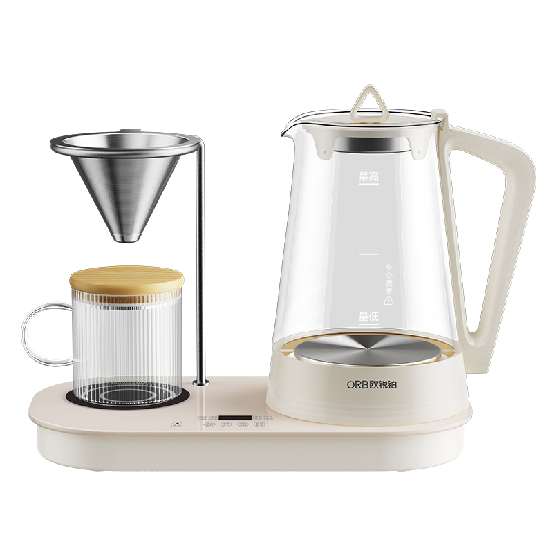 欧锐铂（O.R.B） 美事下午茶-养生壶套装 ORB-1925 1.2L 米色（单位：套）