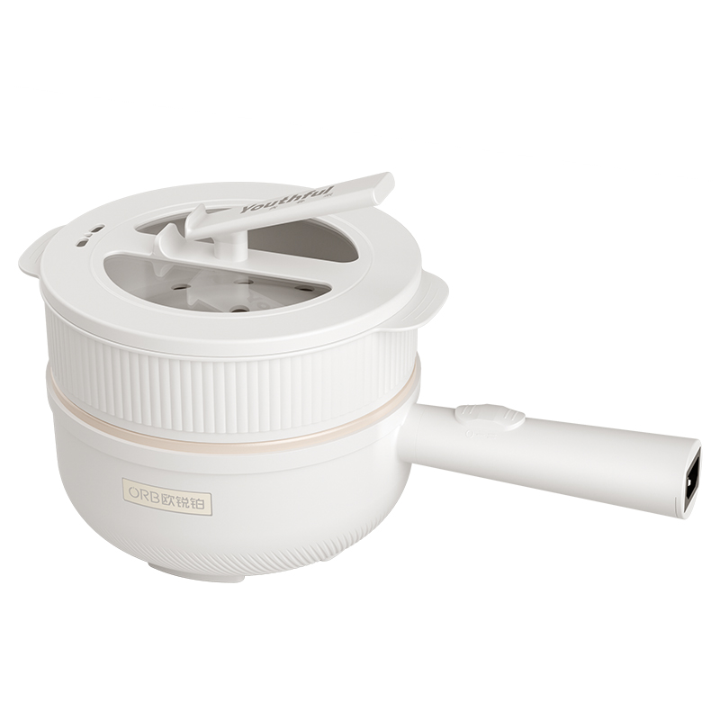 欧锐铂（O.R.B） 青春派-多功能电煮锅 ORB-1911 1.6L 白色（单位：个）