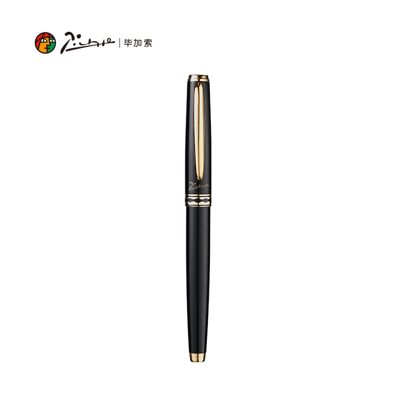 毕加索（pimio） 领航系列钢笔 PS-957 195*100*48(mm) 亮黑金夹（单位：支）