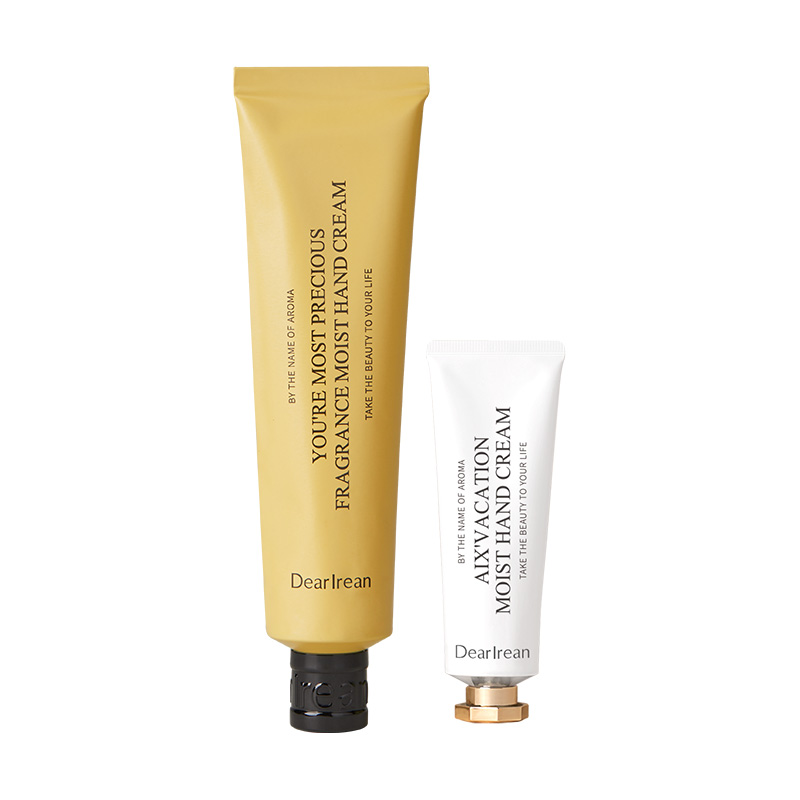 独特艾琳（Dear lrean） 限定香氛凝润护手霜 你最珍桂（含经典护手霜10ml香型随机) 35ml+10ml 香槟色（单位：组）