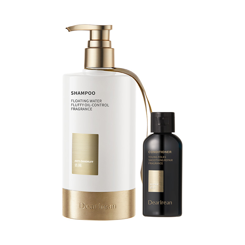 独特艾琳（Dear lrean） 蓬松控油香氛洗发露 浮靡之水（含护发素50g香型） 350g+50g 白色（单位：套）