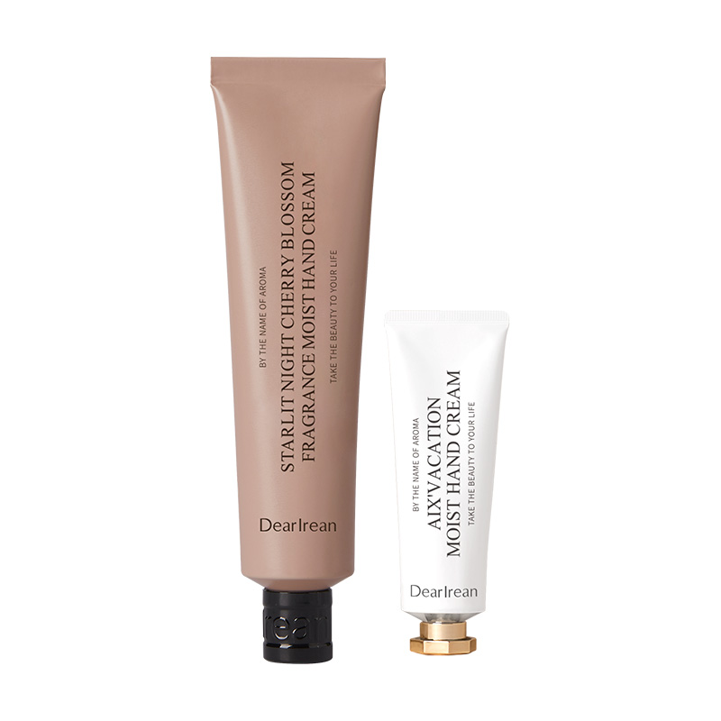 独特艾琳（Dear lrean） 限定香氛凝润护手霜 夜樱繁星（含经典护手霜10ml，香型随机） 35ml+10ml 粉色（单位：组）