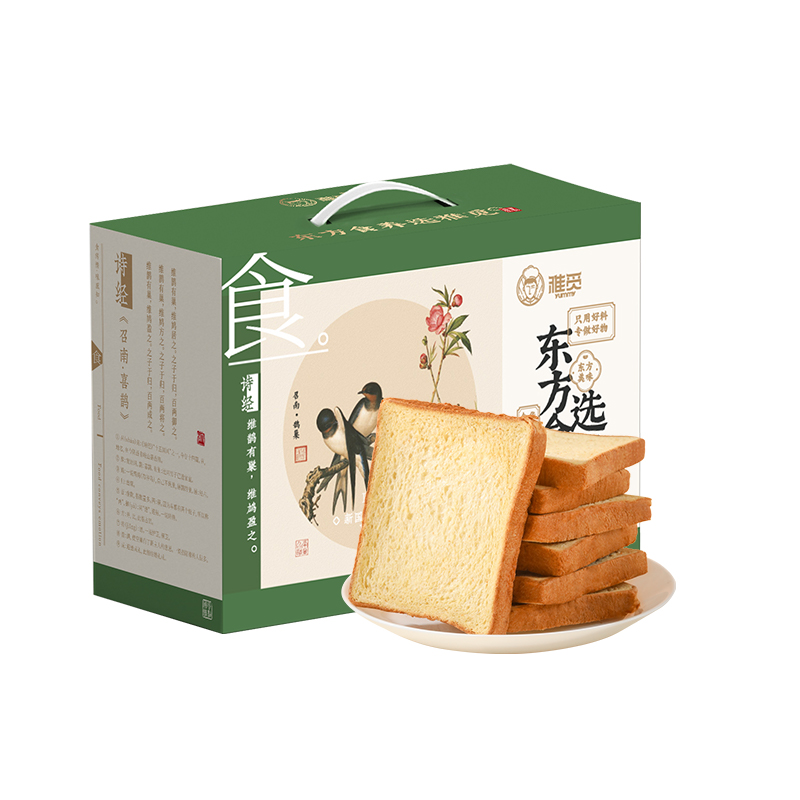 雅觅 苦荞牛乳 吐司 500g 奶茶杏（单位：箱）