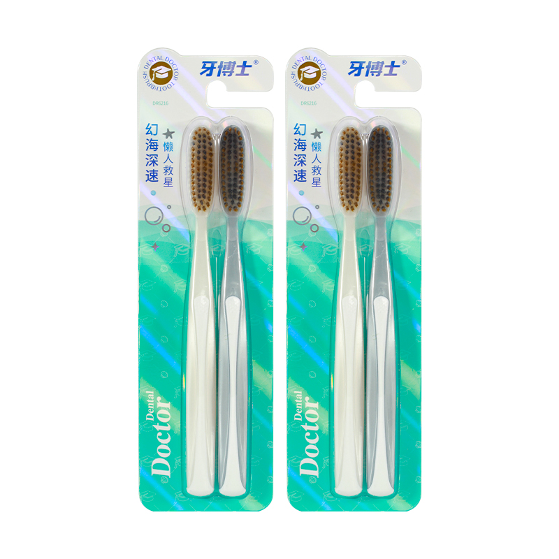 牙博士 牙刷 幻海深速DR6216 4支装 混色（单位：套）