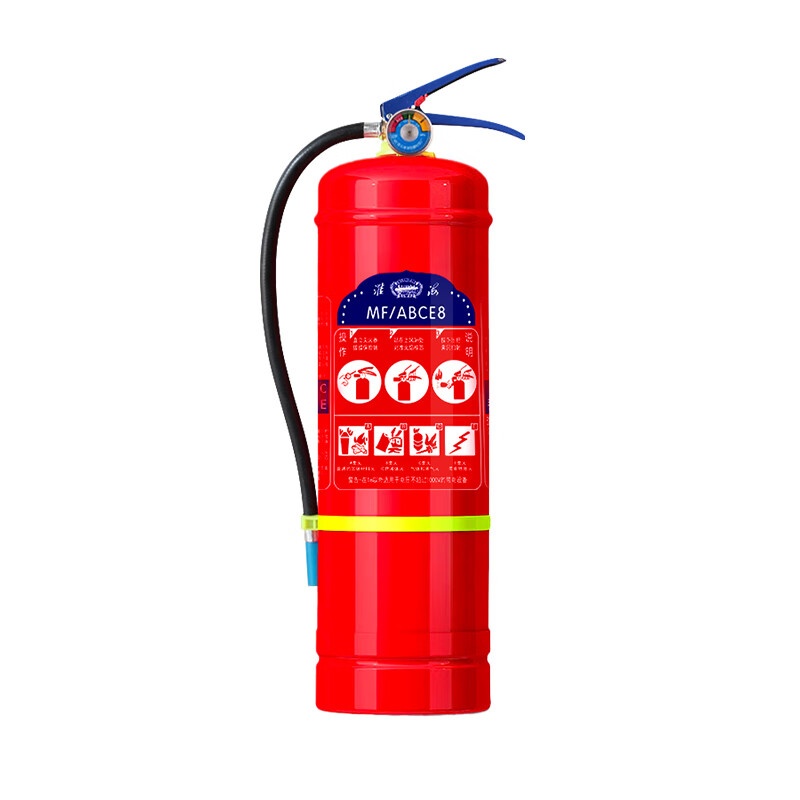 淮海 干粉灭火水器 新国标 MF/ABCE8 8公斤 红色（单位：个）
