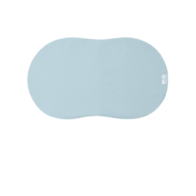 躺岛 猫肚皮枕 矮枕 6-8cm 蓝色（单位：个）