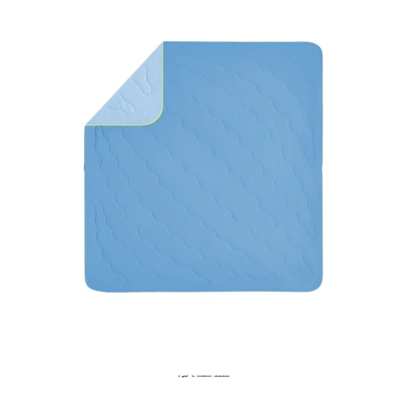 躺岛 瓜瓜经典即刻凉感夏被 强化抑菌款 （小）150*200cm 放空蓝色（单位：床）