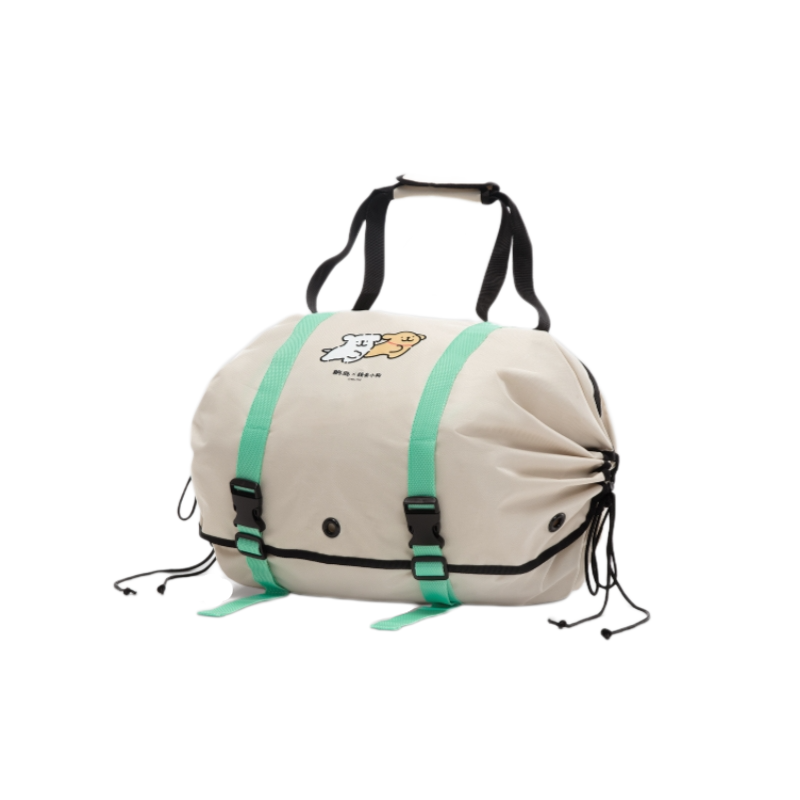 躺岛 行囊专用多功能收纳包 线条小狗款 展开尺寸：65*148cｍ 白色（单位：个）