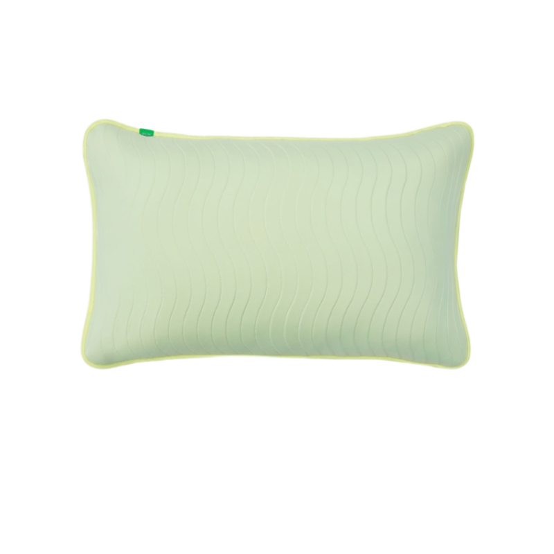 躺岛 自然凉感枕套️  山野瓜系列 48cm&times;74cm 冬梨绿（单位：个）