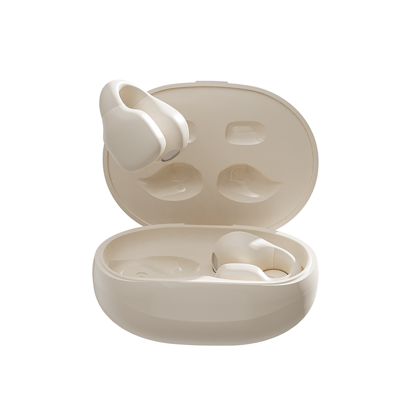 兰士顿 耳夹式无线蓝牙耳机 TS03 Pro 传输半径:约10m 米色（单位：对）