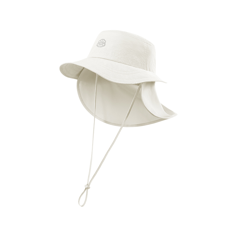 蕉下（beneunder） 儿童自收纳披肩防晒帽 GP738 适合头围48-50 海岩灰（单位：顶）