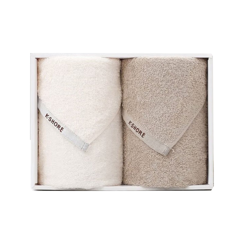金号（KING SHORE） 7A抗菌纯棉毛巾礼盒 GA1667 毛巾尺寸:74*33cm*2 混色（单位：盒）