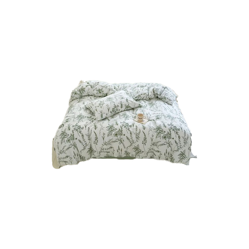 洁丽雅（Grace） 如茉纯棉四件套 CP1395 商品尺寸被套:200*230cm 混色（单位：套）