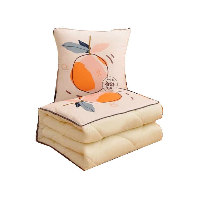 洁丽雅（Grace） 顾钱大橘橙抱枕被 CP1690 商品尺寸:45*45cm 混色（单位：只）