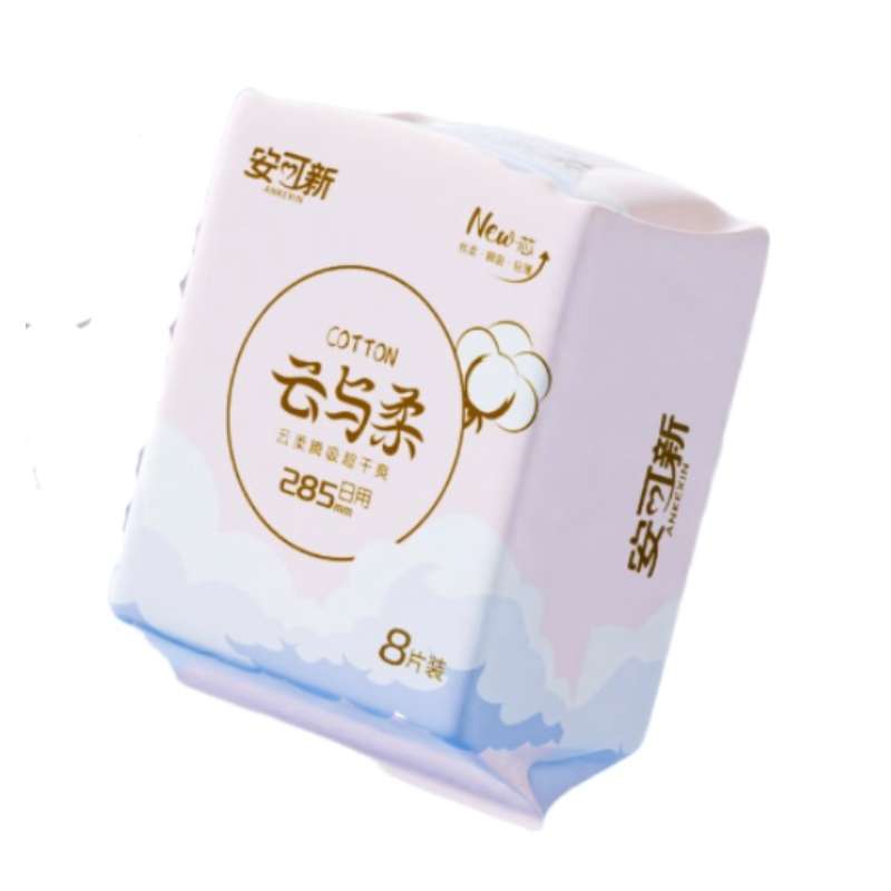 安可新 透气绵柔防漏卫生巾 AKX-6330-6 285日用卫生巾8片*6包 混色（单位：组）