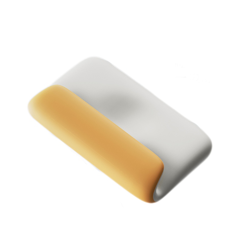 脑洞氛子（EVERYTHINK） 深睡卷卷枕头 TS3 395X185X185mm 灰橙色（单位：个）