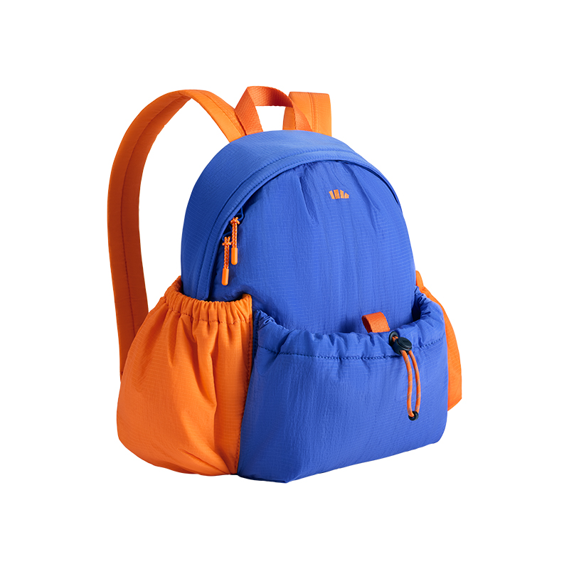 蕉下（beneunder） 轻便扩容双肩包 LC183 13L 海洋蓝-朱柿橘（单位：个）