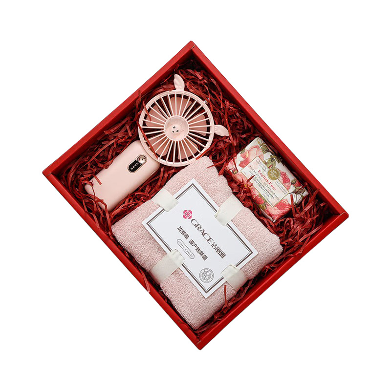 洁丽雅（Grace） 香榭丽毛巾礼盒 W0092 三件套 混色（单位：盒）