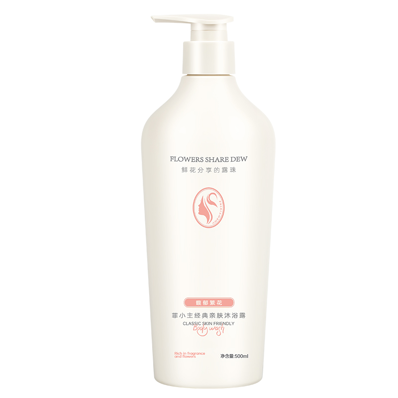 菲小主 经典柔顺自然留香 亲肤沐浴露 500ml 混色（单位：瓶）