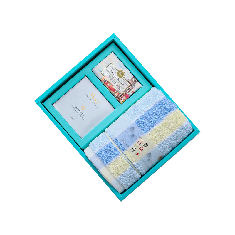 洁丽雅（Grace） 若彩.香氛毛巾组合  W1312 三件套 混色（单位：盒）