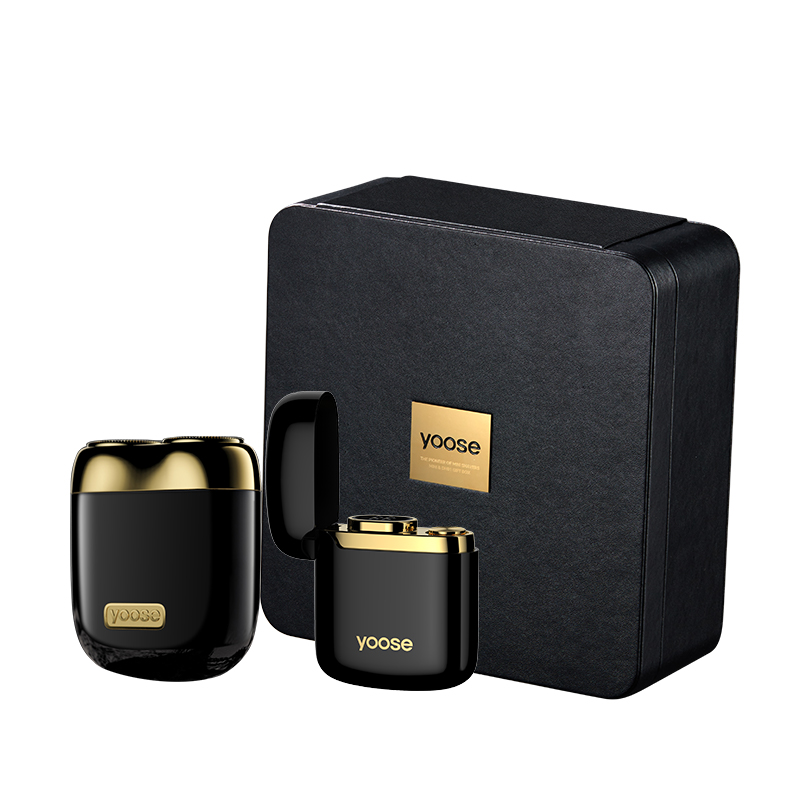 有色（yoose） MINI 2.0 黑金礼盒 商务礼盒 旋转式剃须刀 黑金（单位：套）