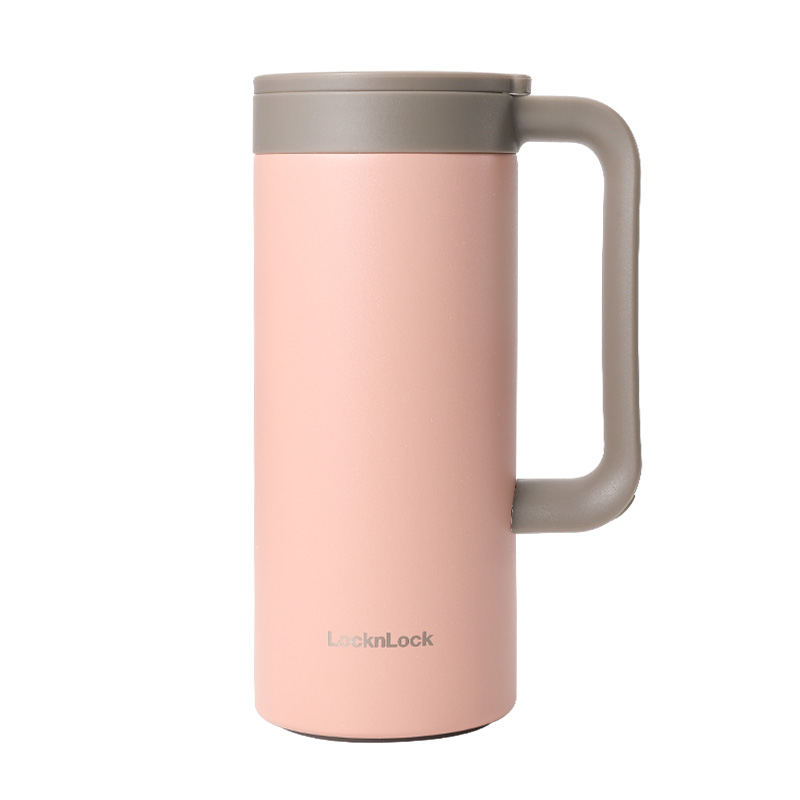 乐扣乐扣（LOCK&LOCK） 保温马克杯 LHC4247PIK 500ml 粉色（单位：个）