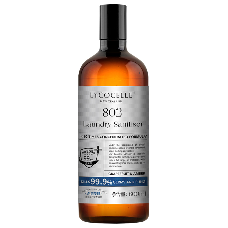 绽家（LYCOCELLE） 蓝桉叶精油除菌液 葡萄柚琥珀 800ml 混色（单位：瓶）