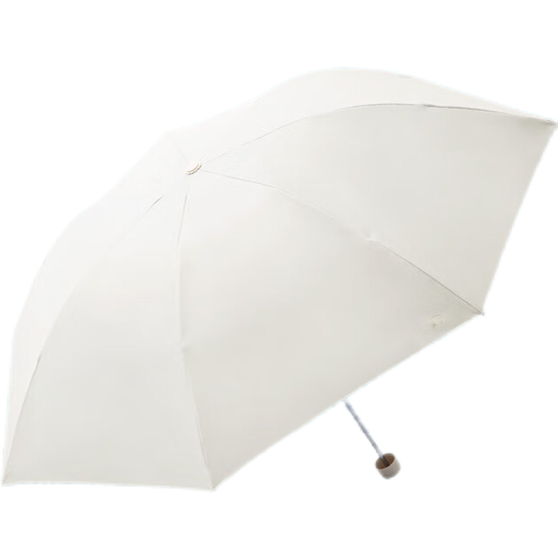 天堂 银胶三折晴雨伞超轻便携 36151EZ 57cmx7骨 藕仁米（单位：把）