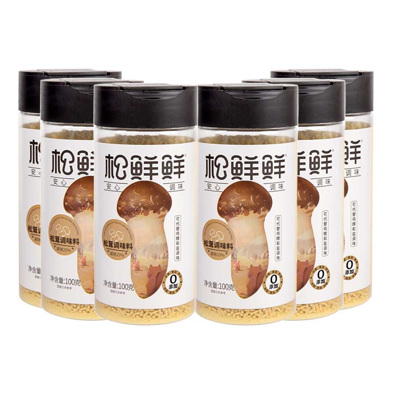 松鲜鲜 调味料 松茸调味料 100g*6 白色（单位：组）