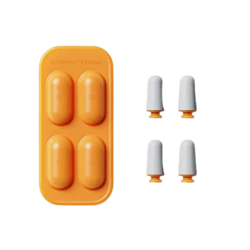 脑洞氛子（EVERYTHINK） 胶囊降噪耳塞 均码（R1） 4枚装*1盒 白色（单位：盒）