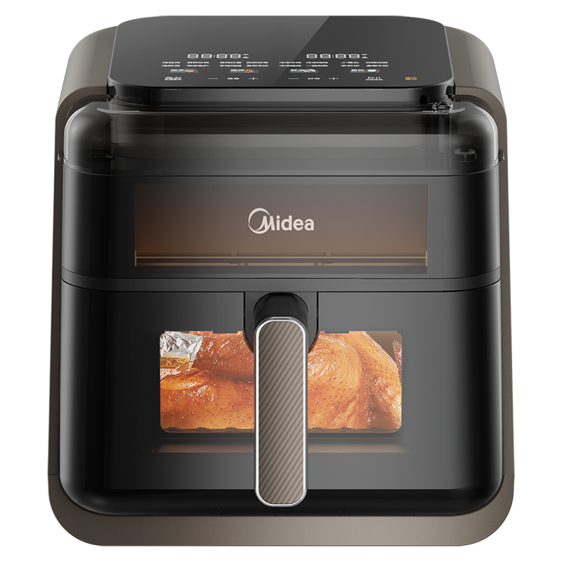 美的（Midea） 烤箱蒸烤炸一体 空气炸锅 MF-KZC6501 6.5L  褐色（单位：台）