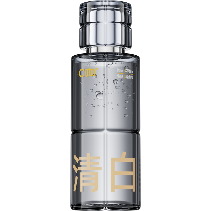 C咖 清白水祛黄提亮美白淡斑补水保湿爽肤水精华水 yzh056 200ml（含小样清白水15ml*1+湿敷巾50片） 混色（单位：件）