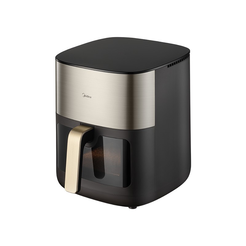 美的（Midea） 炎烤双热源 实用大容量 透明可视  空气炸锅 MF-KZC6502 6.5L  黑色（单位：台）