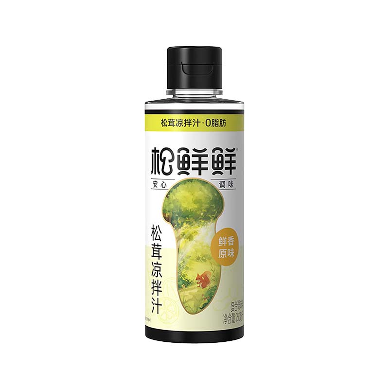 松鲜鲜 调味汁 松茸凉拌汁 250ml 绿色（单位：瓶）