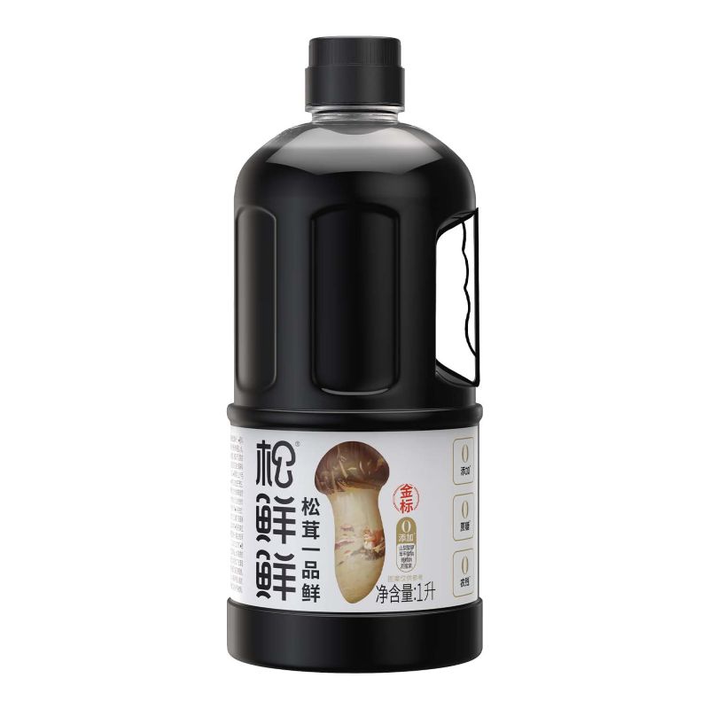 松鲜鲜 酱油 金标松茸一品鲜 1L*1 白色（单位：瓶）