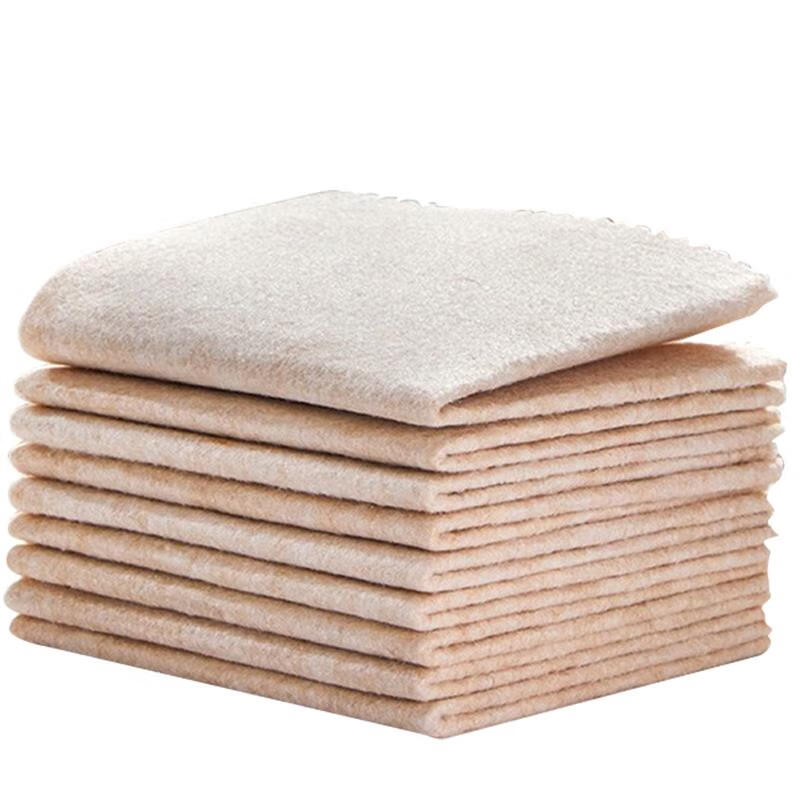 巨奇（JUQI） 丝瓜抹布 百洁布 32片装 卡其色（单位：套）