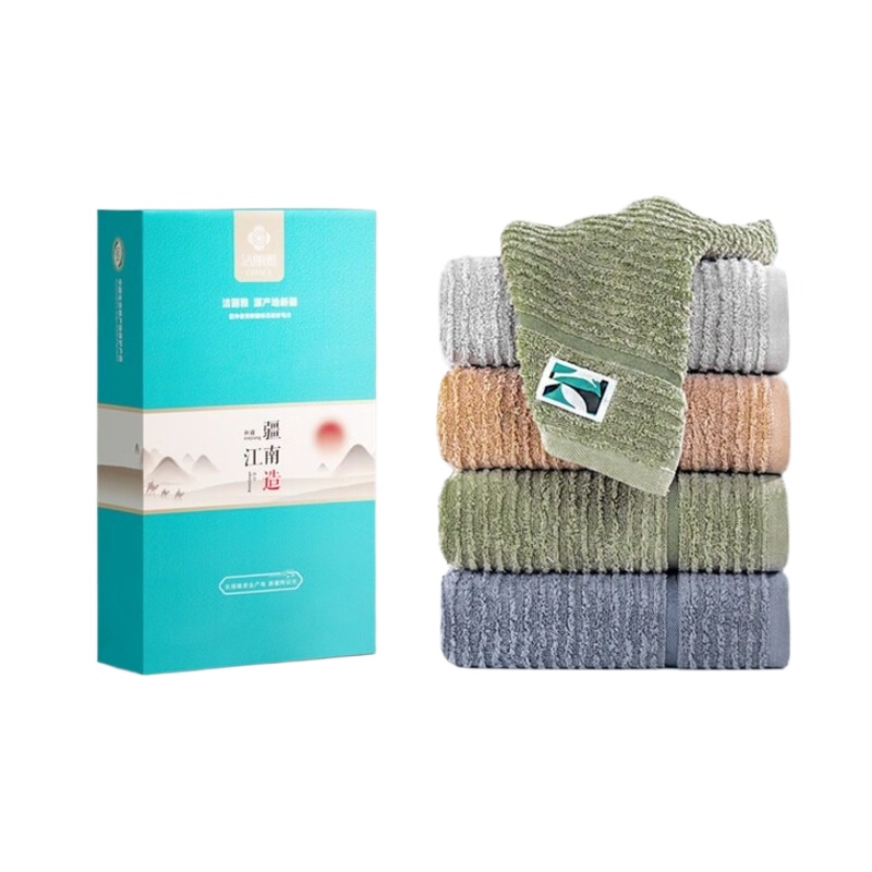 洁丽雅（Grace） 楼兰毛巾单条礼盒装  W2924 74*34cm 混色（单位：盒）