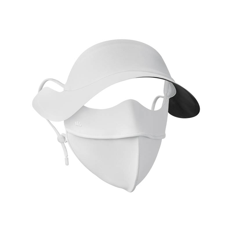 蕉下（beneunder） 帽檐款全脸防晒面罩 AL333 均码  UPF50+ 蓝烟灰（单位：个）