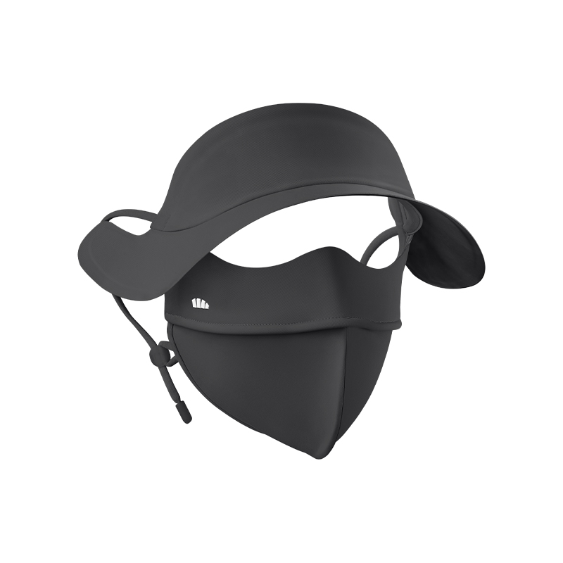 蕉下（beneunder） 帽檐款全脸防晒面罩 AL333 均码  UPF50+ 石墨灰（单位：个）