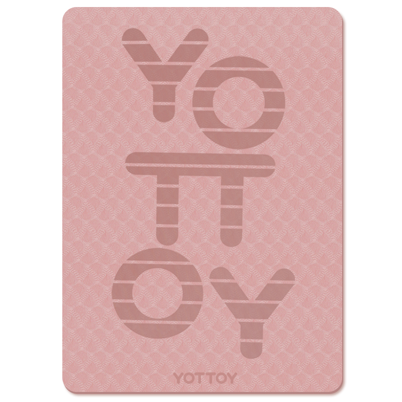YOTTOY 明星系列双人瑜伽垫145cm Y01132A009020 20mm  柔纱粉（单位：条）