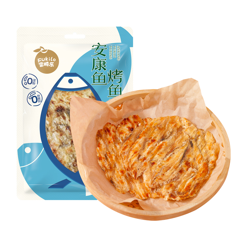 富崎乐（Fukilo） 安康鱼烤鱼饼 原味 30g*2 蓝色（单位：组）