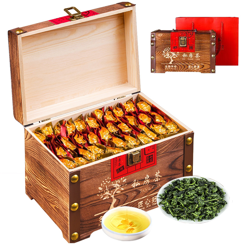 茗杰 茶叶 正宗兰花香乌龙茶 500g 黄色（单位：箱）