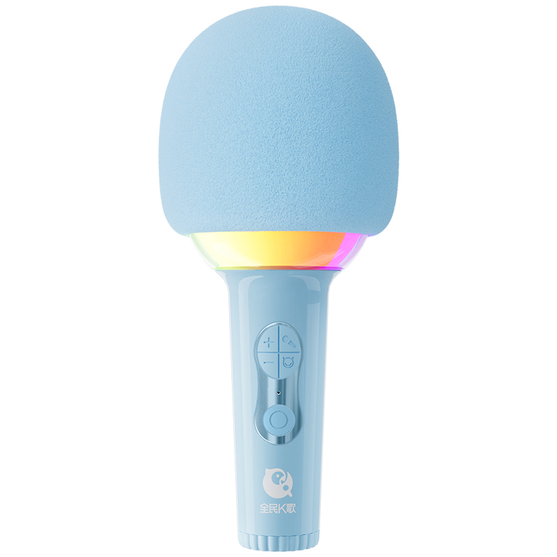 全民K歌 音响一体式麦克风 M2 1200mAh 蓝色（单位：个）