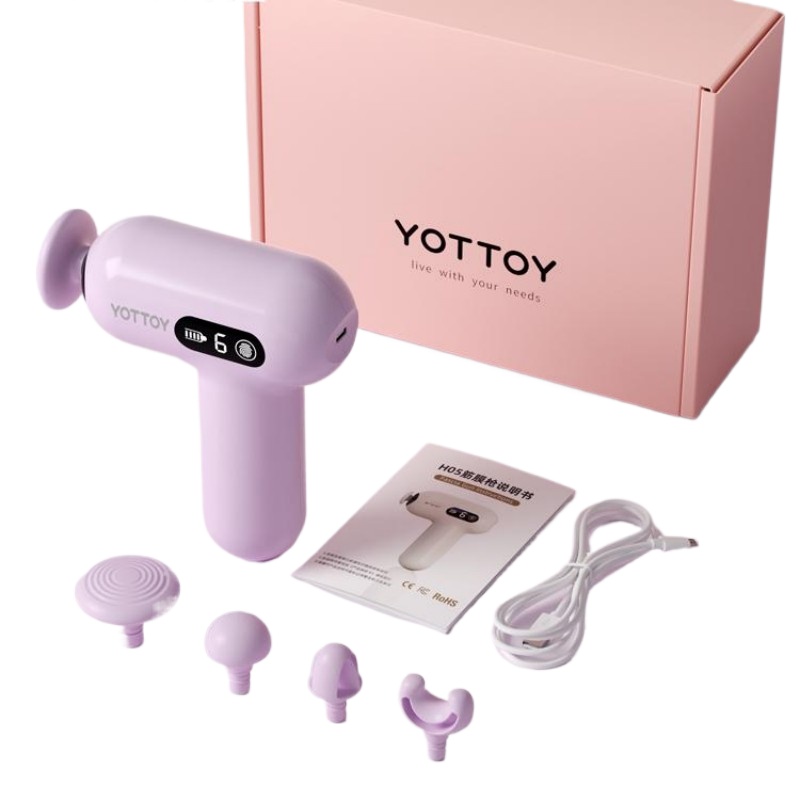 YOTTOY 迷你筋膜枪 amjm2311x1A00011014e007 420g 丁香紫（单位：个）